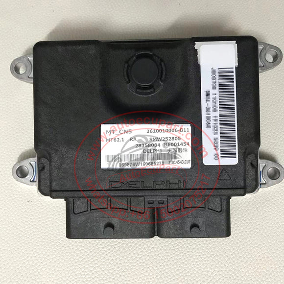 Original New 3610010006-B1128358084 B6001454 SMW252805 ECU MT62.1 for Zotye Engine Computer