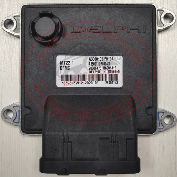 Original New A360010J-F0104 A360011J-F010400 B6001412 28306176 Delphi MT22.1 ECU for Dongfeng DFM
