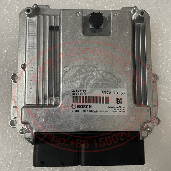 Original New BOSCH ECU 0281020170 Control Unit 8370 73357 for AGCO SISU Power EEM4-E401 Fendt 211p Tractor