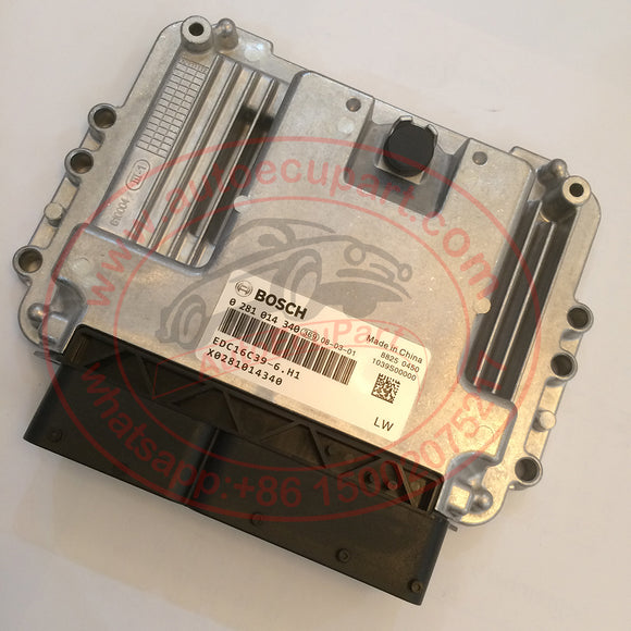 Original New Bosch EDC16C39 ECU 0281014340 for JAC Rein D19T Diesel DFM DongFeng Engine Computer