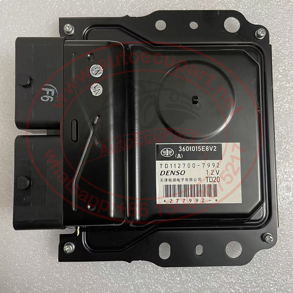 Original New DENSO ECU 3601015C7V5 TD112700-7992 12V TD20 for FAW V80 Engine Computer
