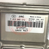 Original New F01R00DGT2 1026200GK041 ECU ME7 UAES for JAC S3 HFC4GB3 Electric Conrrol Unit Engine Computer (F 01R 00D GT2)
