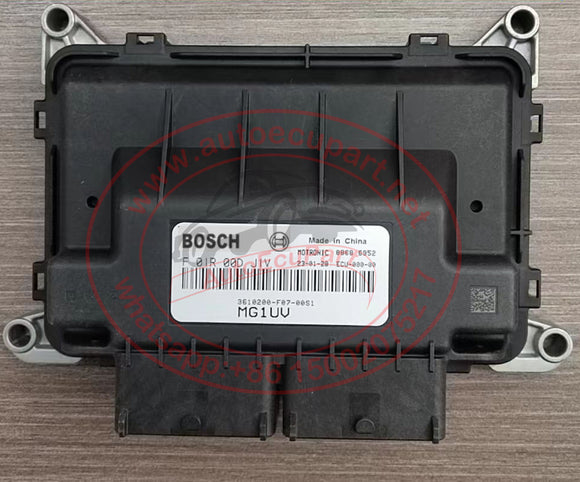 New F01R00DJ1V 3610200-F07-00S1 MG1UA ECU for Dongfeng DFSK F5 580 Engine Computer