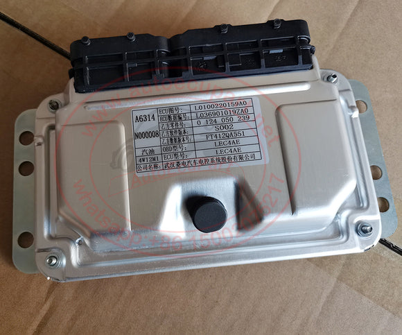 Original New L0100220159A0 L036901019ZA0 ECU A6314 ECM for Foton Electronic Control Unit