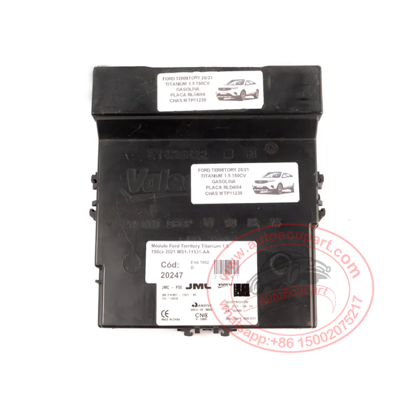 Original New MS1-11531-AA for Ford Territory 2021 PEPS Module MS111531AA (Replaced Code MS1-11531-AC)