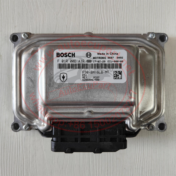 Original and New Bosch ME7 ECU F01R00DA1R F30-BM16LB-MT 6285006 for Brilliance M6 Jinbei F50 Engine Computer (F 01R 00D A1R)