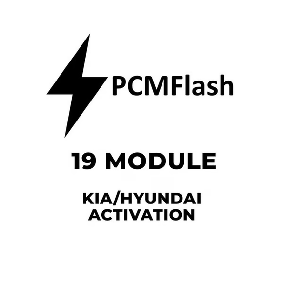 PCMflash Software- 19 Module Kia/Hyundai  (support Scanmatik, Mongoose Pro MFC, Tactrix Openport)