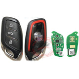 (Red) 10961827 Genuine Proximity Key for MG ZS MG5 433MHz NCF29Axx ID47 3 Button Smart Control