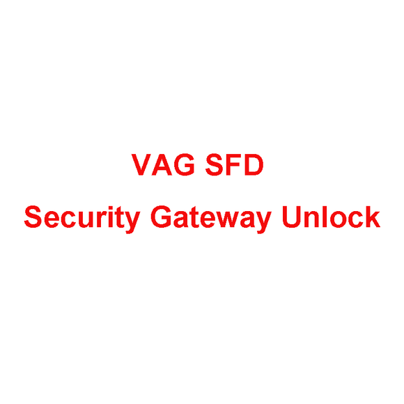 VAG SFD Security Gateway Unlock One-Time Token for VW Audi Skoda Seat Porsche