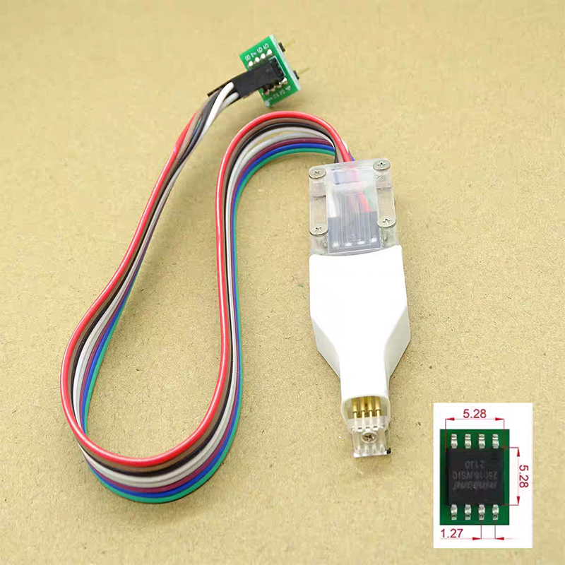 SOIC8 SOP8 208mil Pogo PIN Adapter for in-circuit EEPROM Instrument Cl ...