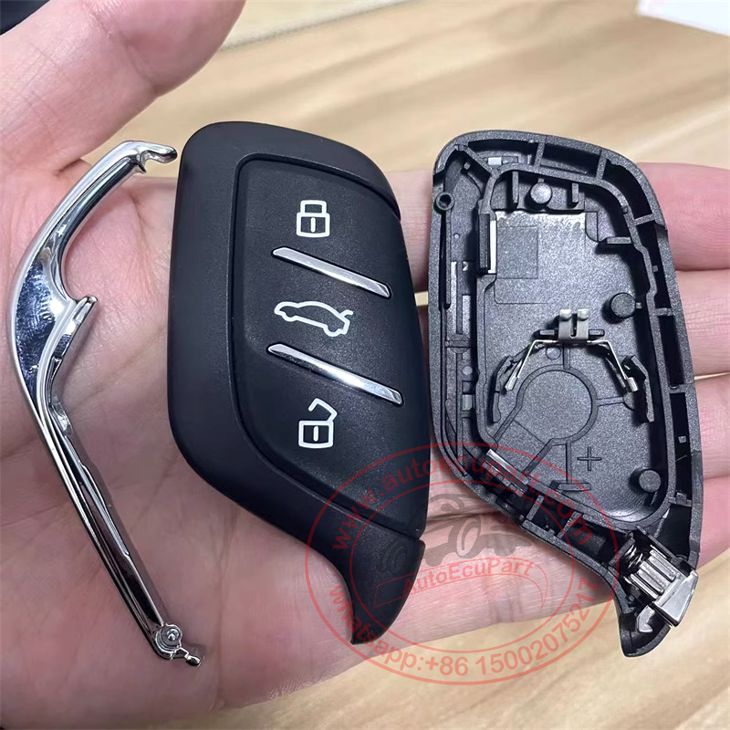 Smart Key Shell Remote Case for MG HS ZS MG5 MG6 PHEV EHS (Red Color ...