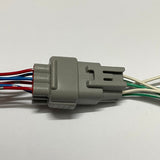 1 Pair Genuine Accelerator Pedal Sensor Connector 6 Pin for Toyota 90980-11663