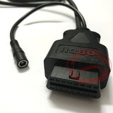 1.5M OBD2 16 PIN Female to Male Extended Cable Extension OBDII Interface with 12V Power Connector