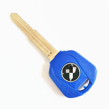 10pcs Transponder Key Shell with Left Blade Blue color for CB400 CB750 CB1000 CB1300 ST1300 Honda Motorcycle