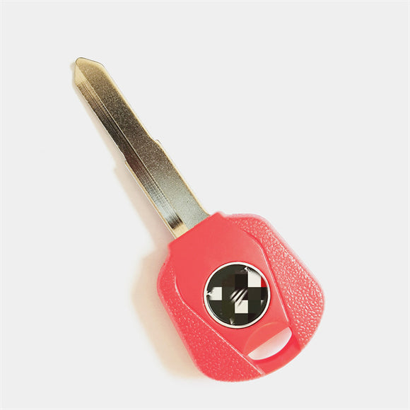 Transponder Key Shell with Left Blade Red color for Honda Motorcycle
