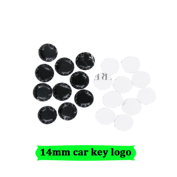 14mm Resin Epoxy Crystal Logo Sticker for KD VVDI Remote Control Key