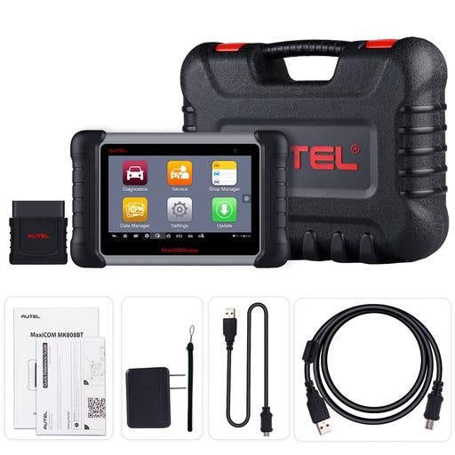 Autel MaxiCOM MK808BT OBD2 Diagnostic Scan Tool ABS SRS EPB DPF BMS SAS TPMS IMMO MK808 Code Reader