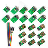 19pcs Full Adaptors for UUPA UPA USB Programmer