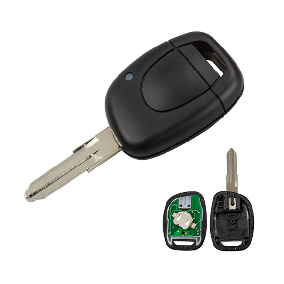 1 Button 434 MHz Remote Key for Renault with ID46 PCF7946 Chip VAC102 Blade