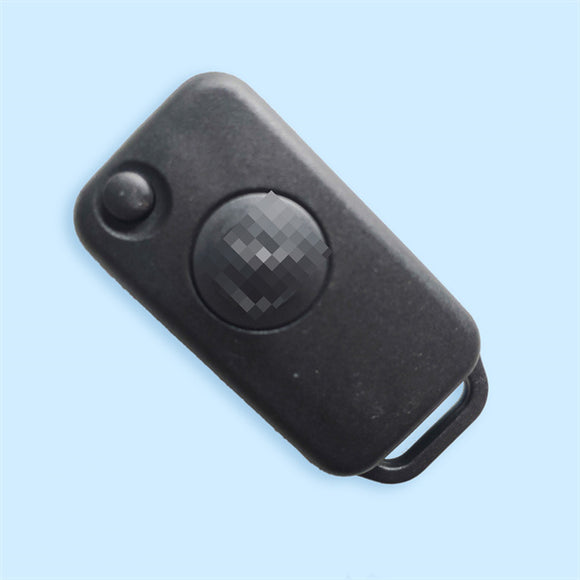 1 Button Flip Key Shell with HU64 blade for Mercedes Benz - Pack of 5