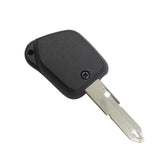 1 Button Key Shell with Light for Peugeot 406 - Pack of 5