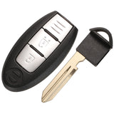 2 Button 285E3-4CB0C S180144102 Keyless Entry Smart Key 433MHz HITAG AES 4A Chip for Nissan Juke Qashqai X-Trail