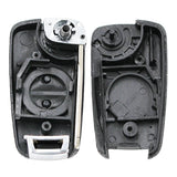 2 Button Flip Remote Key Shell Case for Nissan Patrol ALMERA PRIMERA X-TRAIL Micra A33