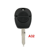 2 Button Remote Key Shell Case for NISSAN ALMERA MICRA PRIMERA TERANO NATS A32