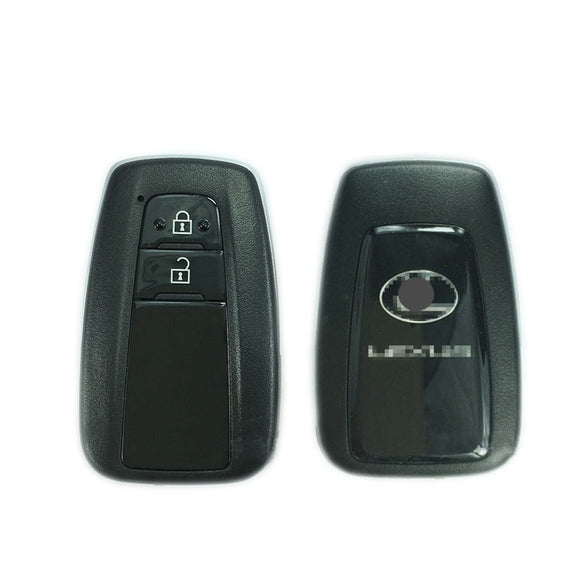 2 Button Smart Key Shell Case for LEXUS 2018- fit for Lonsdor K518 KH100 PCB Control (No words: D14FDM-01)