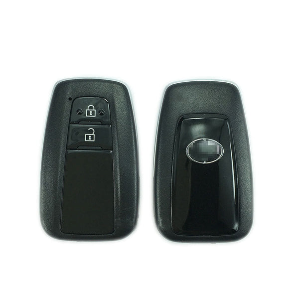 2 Button Smart Key Shell Case for Toyota 2018- fit for Lonsdor K518 KH100 PCB Control (No words: D14FDM-01)