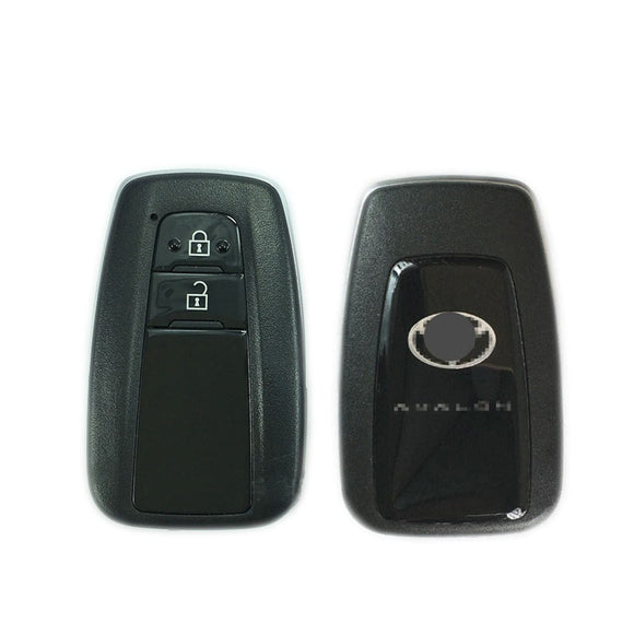 2 Button Smart Key Shell Case for Toyota AVALON 2018- fit for Lonsdor K518 KH100 PCB Control (No words: D14FDM-01)