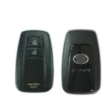 2 Button Smart Key Shell Case for Toyota C-HR 2018- fit for Lonsdor K518 KH100 PCB Control