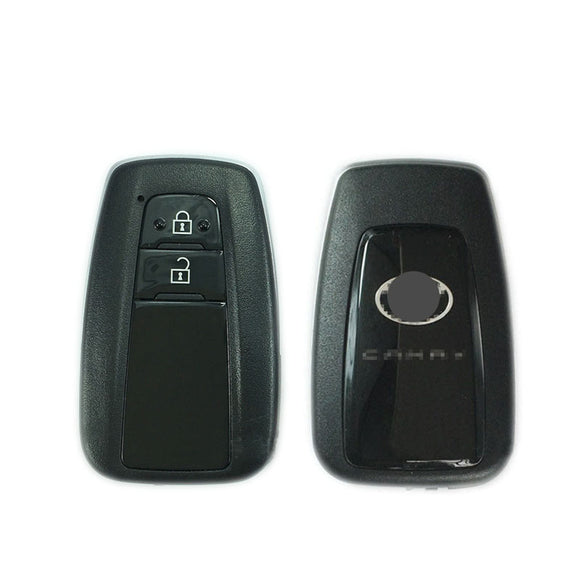 2 Button Smart Key Shell Case for Toyota CRMRY 2018- fit for Lonsdor K518 KH100 PCB Control (No words: D14FDM-01)