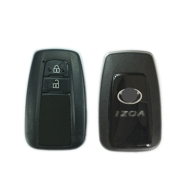 2 Button Smart Key Shell Case for Toyota IZOA 2018- fit for Lonsdor K518 KH100 PCB Control (No words: D14FDM-01)