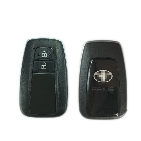 2 Button Smart Key Shell Case for Toyota PRIUS 2018- fit for Lonsdor K518 KH100 PCB Control (No words: D14FDM-01)