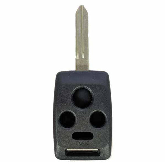 2008-2010 Subaru 4-Button Remote Head Key SHELL Replacement For CWTWBU745 / DA34 - Pack of 5