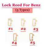 200PCS HU64 Car Lock Red Lock Plate for Mercedes Benz Cylinder Repair Locksmith Tool
