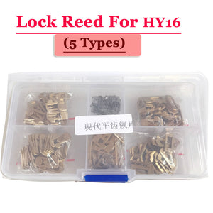 200PCS HY16 Car Lock Red Lock Plate for Hyundai Cylinder Repair Locksmith Tool