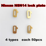 200PCS NSN14 Car Lock Reed Lock Plate for Nissan Lock cylinder Repair Locksmith Tool