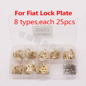 200PCS SIP22 Car Lock Red Lock Plate for Fiat Alfa Romeo Lanc Martha Cylinder Repair