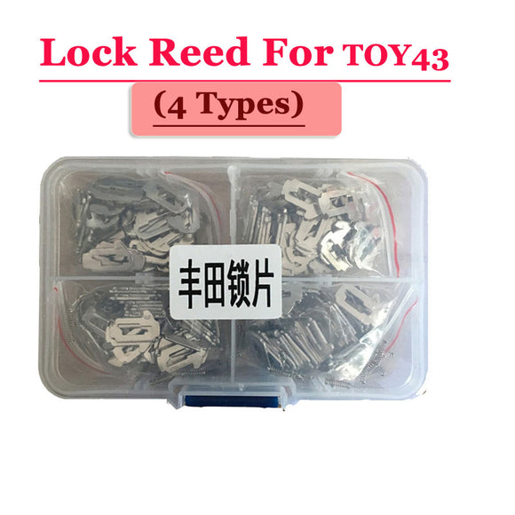 200PCS TOY43 Car Lock Reed Lock Plate for Toyota Camry Corolla Lock cylinder Repair Locksmith Tool