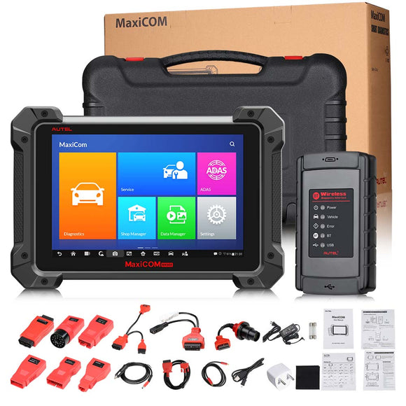  100% Original Autel MaxiCOM MK908 All System Diagnostic Tool Support ECU/Key Coding Updated Version of Maxisys MS908