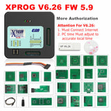 2020 New Release V6.26 X-PROG XPROG-M ECU Chip Programmer Add More New Authorizations
