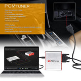 2022 Newest V1.21 PCMtuner ECU Programmer with 67 Modules Online Update Support Checksum and Pinout Diagram with Free Damaos for Users