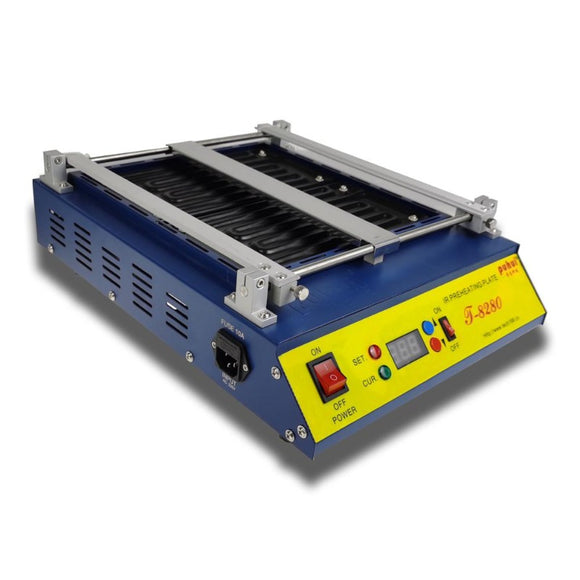 220V 110V T8280 PCB Preheater IR Preheating Plate T-8280 IR-Preheating Oven 0-450degree Celsius Solder Repair