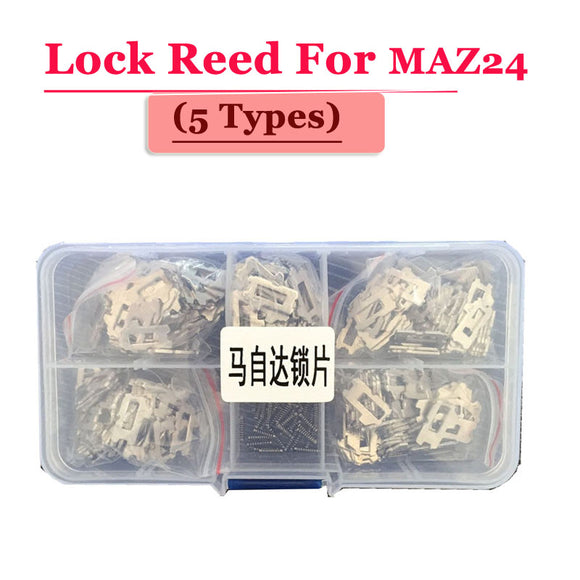 250PCS MAZ24 Car Lock Reed Lock Plate for Mazda Lock cylinder Repair Locksmith Tool