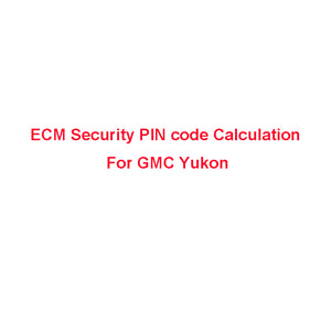 26-digit Rolling PIN code, ECM Security code Calculation Service for GMC Yukon
