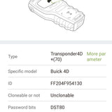 3 Button Flip Remote Control Key for GM Chevy Chevrolet ID70 Chip 433MHz No Keyless