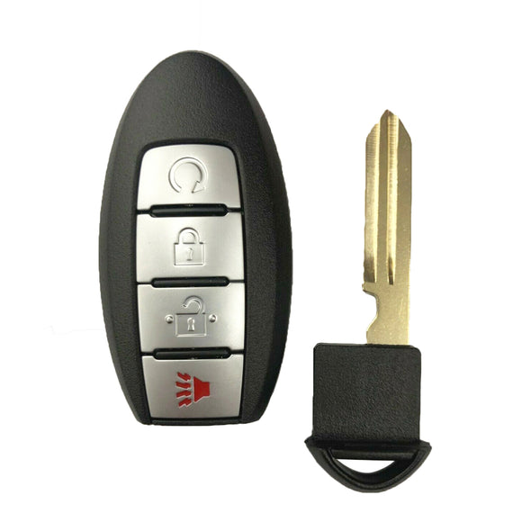 285E3-5AA3D KR5S180144014 S180144313 Smart Key 433MHz HITAG AES 4A Chip for Nissan Pathfinder Murano Titan 4 Button