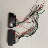 2pcs/set Cable Connectors Adapter for 89871-71010 Toyota Injector Driver ECU, Accelerator Position Sensor Connecter with Wire